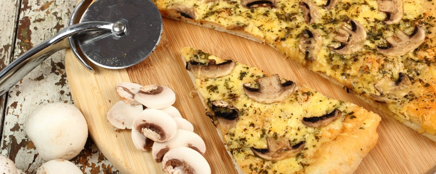 Pizza de shimeji com shitake - Receita Petitchef